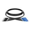 Single Mode Fiber SC to ST 15M/49FT,TPU Outdoor Fiber Optic Cable Simplex OS2 9/125um Armored Fiber Patch Cable OD-6mm,UPC 12 Core Fiber Optic Internet Cable view 1