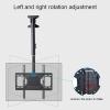 THEGA Adjustable Ceiling TV Mount Bracket - Full Motion 360 Rotation Tilt Swivel Ceiling TV Mount, Fits Most 26-65 Inch LED Screens, Adjustable Tilt TV Ceiling Mount view 4