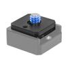 NovelGoal Quick Release Cold Shoe Mount Adapter Base 1/4" ARRI Mounting 360 Swivel Screw Tripod for Camera Cage Flash LED Light Monitor Holder (Cold Shoe Plate) view 4