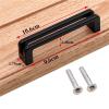JCAKES Zinc Alloy Black Cabinet Handles Kitchen Door Pulls Drawer Knobs Furniture Handle 1Pcs view 2