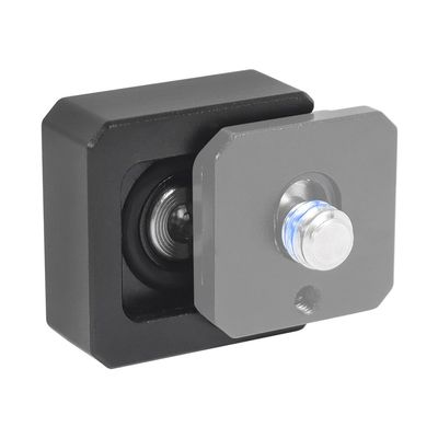 NovelGoal Quick Release Cold Shoe Mount Adapter Base 1/4" ARRI Mounting 360 Swivel Screw Tripod for Hero 13 Camera Cage Flash LED Light Monitor Holder (Cold Shoe Mount)