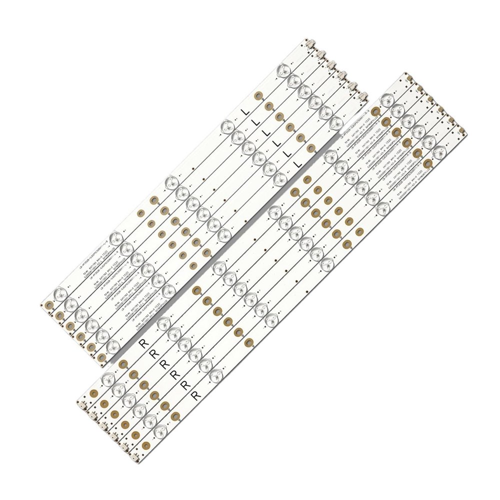 ARICCI 12pcs/Kit LED Strip of Fit for PHI Lips TV 50PFL6540 50PFH4009 88 50PFL6340 T3 TPT500J1 HVN07 U 500TT61 500TT62 500TT63 500TT64