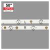 ARICCI 12pcs/Kit LED Strip of Fit for PHI Lips TV 50PFL6540 50PFH4009 88 50PFL6340 T3 TPT500J1 HVN07 U 500TT61 500TT62 500TT63 500TT64 view 4