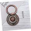Homoyoyo 5pcs Round Vintage Drawer Handle Decorative Pull Knobs for Cabinets Wardrobes and Furniture Chic Red Bronze Finish Multi-Purpose Accessory for Use view 2