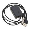 Yoetaun Indoor Antenna Amplifier USB Power Supply Connector Amplifier 5V Voltage VSWR 1.5 Antenna Booster for 720p, 1080i, 1080p/ ATSC view 1