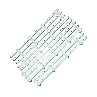 10pcs LED Backlight Strip SVS400A73 SVS400A79_4LED 5LED ABCD Type Fit for Samsung 40D1333B 40L1333B 40PFL3208T 40PFL3108T LTA400HM2