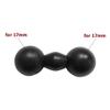 Yoetaun Double Ball for Head Adapter Extension Joint Mount Adapter Connecting Bracket for 17mm Magnetic Car Phone Tablet Holder Ballhead Extensiont Joint Socket (1) view 3