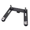 Acouto Aluminum Alloy Camera Bracket Holder Stand with Double Hot Shoe Extension Bar Adjustable Camera Bracket Camera Flash Bracket Flashlight Holder for Camera Flashlight, Acouto37qir20n5k view 1