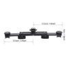 Acouto Aluminum Alloy Camera Bracket Holder Stand with Double Hot Shoe Extension Bar Adjustable Camera Bracket Camera Flash Bracket Flashlight Holder for Camera Flashlight, Acouto37qir20n5k view 2
