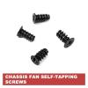 10Pcs Computer FanM5FlatHeadSelf-tappingShortScrewCaseFanWaterCoolingLongScrew30mmCasePowerSupplyCompartment (Color : 10pcs, Size : 30mm) view 4