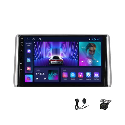 ZimNo Double Din Android 12 Car Stereo with Backup Camera 9 Inch Touch Screen Car Radio MP5 Player for Toyota RAV4 2018~2020 Support 4G/WiFi/Carplay/Auto/USB/DSP/RDS,WiFi 2g+32g
