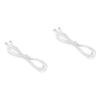 Uonlytech 2pcs Pc Heavy Duty Telephone Cord Conductor for Use Compatible Standard Phones and Fax Machines Extension Cable view 1