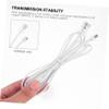 Uonlytech 2pcs Pc Heavy Duty Telephone Cord Conductor for Use Compatible Standard Phones and Fax Machines Extension Cable view 3
