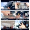 Mangoal Front 4K & Rear 1080p Dash Cam for Mazda CX5 2019-2025 & CX-9 2020-2024 2.5S Select Preferred Carbon Edition Plus Turbo Signature Touring Signature Grand Touring Sport, WiFi & App, 128GB Card view 3