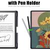 BOZHUORUI Case for 10.2" Kindle Scribe 2022/2024 Tablet - Slim Lightweight PU Leather Book Folio Cover with Pen Holder & Auto Sleep/Wake (Sunflower) view 3