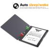BOZHUORUI Case for 10.2" Kindle Scribe 2022/2024 Tablet - Slim Lightweight PU Leather Book Folio Cover with Pen Holder & Auto Sleep/Wake (Marble) view 2