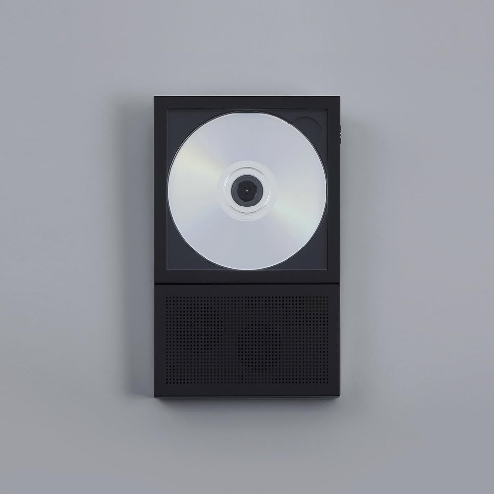 km5 Bluetooth CD Player Instant Disk Audio CP2 (Black)