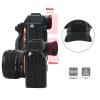 ZEZEFUFU Replacement Soft Silicon Camera Viewfinder Eyecup Protective Cover for Sony A7S III Alpha 1 Camera view 2