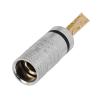 Audio Banana Plug, Solderless Serrated Banana Plug Multipurpose for Speaker Wire for 12 AWG to 18 AWG Speaker Wire (Black) view 3