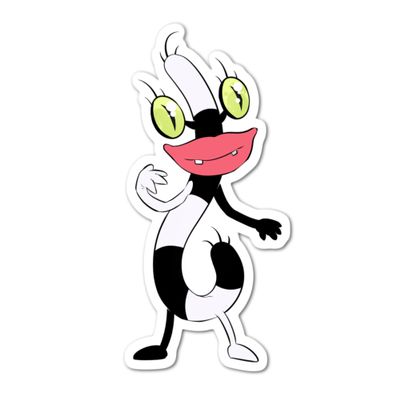 3.5" Ahh Real Monsters 90s 90's Laminated Laptop Sticker classic retro nostalgic sitcom gift perfect for tablet pc tumbler phone mug kindle and more