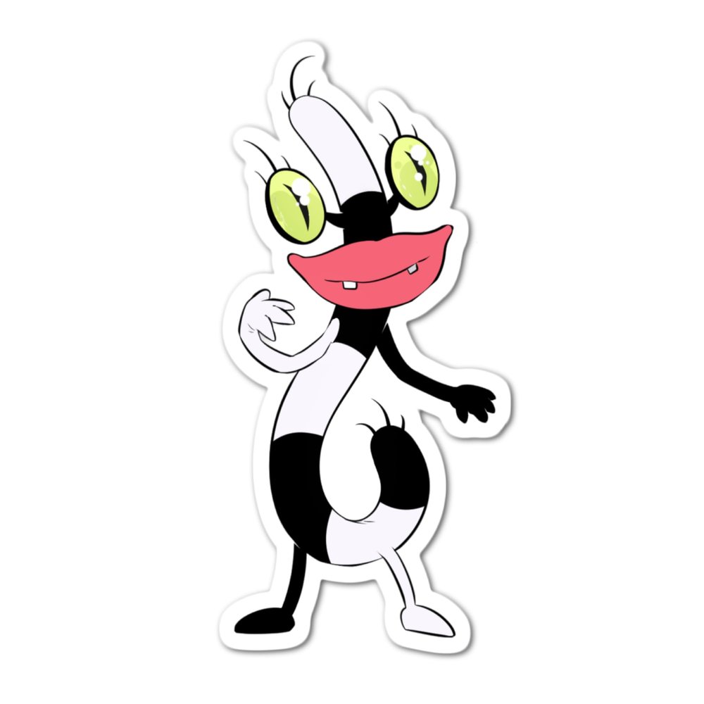 3.5" Ahh Real Monsters 90s 90's Laminated Laptop Sticker classic retro nostalgic sitcom gift perfect for tablet pc tumbler phone mug kindle and more