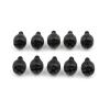 10pcs Computer Case Screws Black Or Nickel Computer Case Screw Hand Tighten Thumb Screw Overall Size Carbon Steel (Color : As pictures-01) view 1