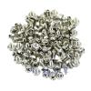 100pcs Toothed Hex 6/32 Computer PC Case Hard Drive Motherboard Mounting Screws view 1