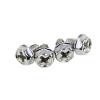 100pcs Toothed Hex 6/32 Computer PC Case Hard Drive Motherboard Mounting Screws view 3