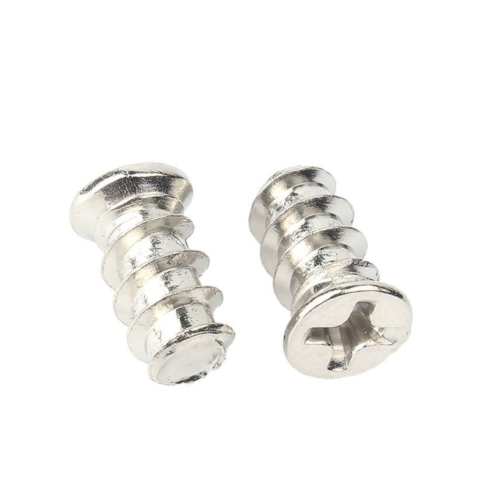 100pcs Computer PC Case Cooling Fan Mount Screw Heat Dissipation Screws Fixer M5*8mm M5*10mm M5*12mm (Color : Silver, Size : M5x8mm)