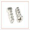 100pcs Computer PC Case Cooling Fan Mount Screw Heat Dissipation Screws Fixer M5*8mm M5*10mm M5*12mm (Color : Silver, Size : M5x8mm) view 4