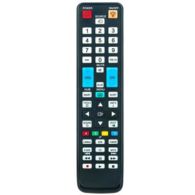 AA59-00520A Replace Remote Control Compatible with Samsung TV UN32D5550RF UN32D5550RFXZA UN40D5550 UN40D5550RFXZA UN32D5550 UN40D5550RF UN32D5550RFXZC UN40D5550RFXZC