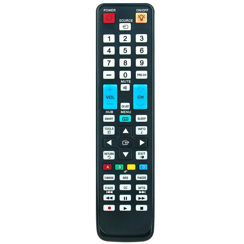AA59-00520A Replace Remote Control Compatible with Samsung TV UN32D5550RF UN32D5550RFXZA UN40D5550 UN40D5550RFXZA UN32D5550 UN40D5550RF UN32D5550RFXZC UN40D5550RFXZC