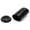 QWORK Film Canisters with Lids, 50 Pcs Plastic Camera Reel Containers 8 OZ, for Scientific Activity Small Accessories, Black view 4