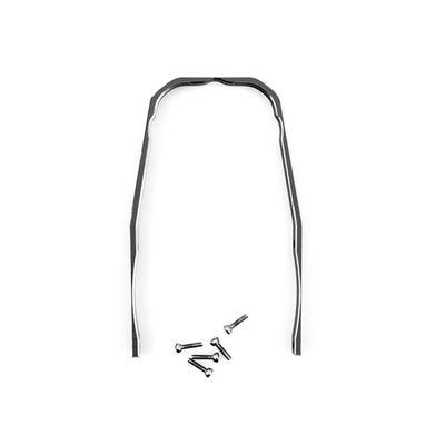 OwlKay Combo Gimbal Bumper Anti-Drop Bar Camera Protector PTZ Aluminum Alloy for for FPV Drone Accessories (Color : Black Top)