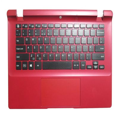 Laptop PalmRest&Keyboard for Venturer Europa 14 Premier United Kingdom UK/GB Red