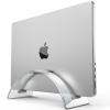 Acrylic Vertical Laptop Stand for Desk,Acrylic Invisible Desktop Notebook Dock,Vertical Laptop Holder Space-Saving Organizer for All MacBook, Surface, Samsung, HP, Dell view 1
