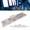 141 Key Keyboard Keycaps, Dye Sublimation PBT Keycap Set, DIY Custom Keycaps, Ergonomic Design, for 61 64 68 72 82 84 87 104 108 Keys Mechanical Keyboard view 3