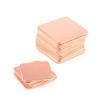 10Pcs 0.3-2.0mm Laptop Copper Strip Shim Thermal Pad Heatsink Sheet for GPU CPU Chip Cooling (Color : Copper, Size : 15x15x2.0mm) view 1