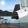 Kittyhok Solar Security Camera Outdoor System with Monitor | 4pcs Wireless Solar Powered Security Camera, Human Detection, Spotlight, for Home Security | 10CH NVR, 10'' IPS Monitor, Local Storage view 2