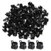 MECCANIXITY 100pcs 6.5-7.5mm Strain Relief Cord Connector Cable Bushing Boot Sleeve for Electric Cable Cord Insulation Protection, 6N3-4 view 1