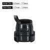 MECCANIXITY 100pcs 6.5-7.5mm Strain Relief Cord Connector Cable Bushing Boot Sleeve for Electric Cable Cord Insulation Protection, 6N3-4 view 2
