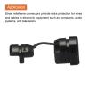 MECCANIXITY 100pcs 6.5-7.5mm Strain Relief Cord Connector Cable Bushing Boot Sleeve for Electric Cable Cord Insulation Protection, 6N3-4 view 4