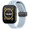 DKEnjoy 22MM Watch Band Compatible for Amazfit Bip 5/Balance/Cheetah/GTR 47mm/GTR 4/GTR 3/GTR 2/GTR 2e/Falcon Strap, Silicone Replacement Accessories Wristband (Light Blue) view 1