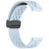 DKEnjoy 22MM Watch Band Compatible for Amazfit Bip 5/Balance/Cheetah/GTR 47mm/GTR 4/GTR 3/GTR 2/GTR 2e/Falcon Strap, Silicone Replacement Accessories Wristband (Light Blue) view 4