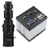 2MP VGA HDMI Digital Industrial Microscope Video Camera For Repair Phone Solder & 500X C-Mount Lens view 1