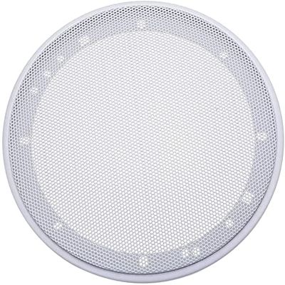 XYWHPGV Speaker Grill Cover 6.5 Inch 183mm Mesh Decorative Circle Subwoofer Guard Protector White(00595 9e184 35013 21780 5d285 03e98