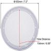 XYWHPGV Speaker Grill Cover 6.5 Inch 183mm Mesh Decorative Circle Subwoofer Guard Protector White(00595 9e184 35013 21780 5d285 03e98 view 2