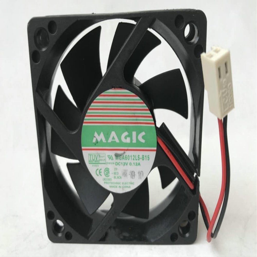 Cooling Fan 12V 60mm 6015 for MGA6012LS-B15 DC12V 0.12A 60x60x15mm Cooling Fan