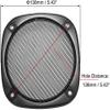 XYWHPGV Speaker Grill Cover 5 Inch 138mm Mesh Decorative Square Subwoofer Guard Protector Black(30aea 47ca6 db3ea da1bf cd59e 6b151 view 2
