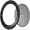 XYWHPGV Speaker Grill Cover 4 Inch 124mm Mesh Decorative Circle Subwoofer Guard Protector Black(7b202 64577 7e937 c4272 5ff46 0c443 view 4